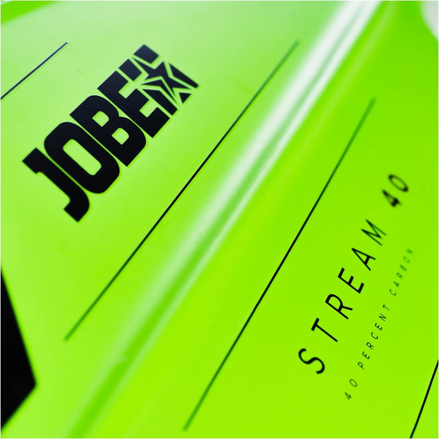 2026 Jobe Carbon Stream 40 3-delt Sup Padle 486723004 - Lime